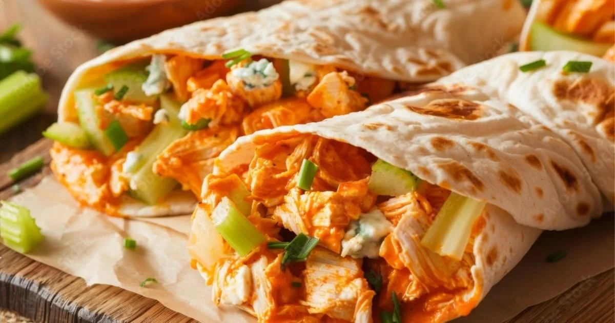 buffalo chicken wrap