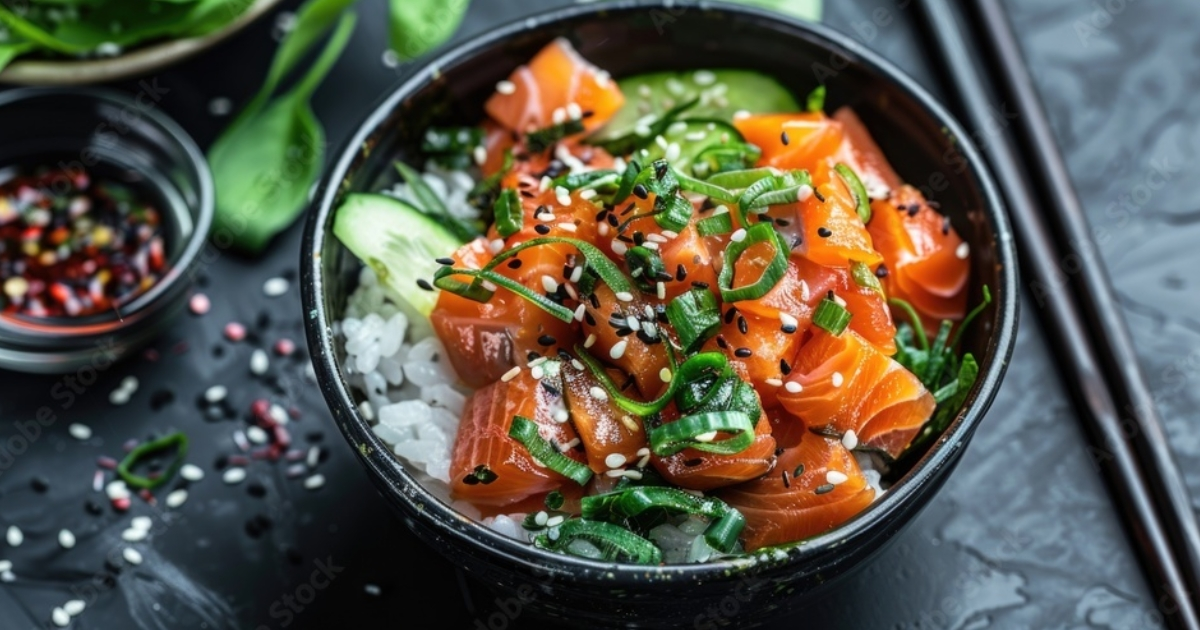 Salmon Rice Bowl