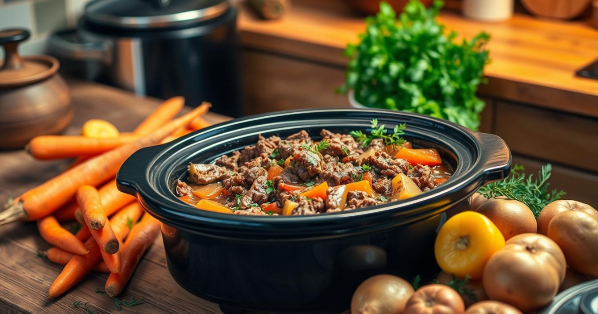 ground beef slow cooker recipes