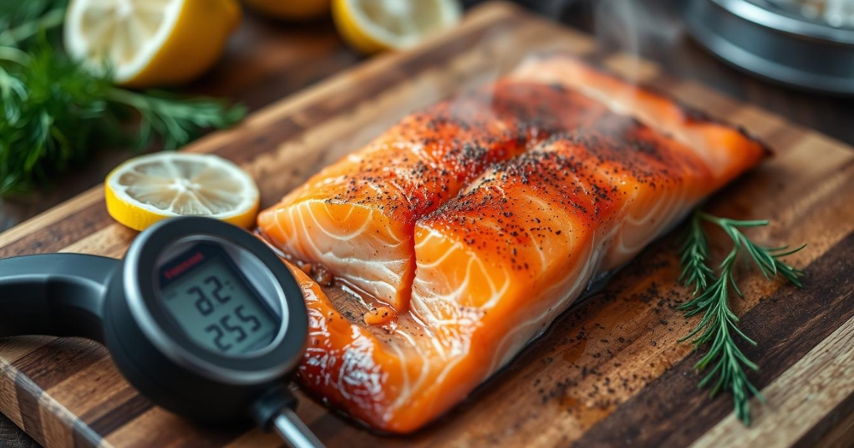 Smoked Salmon Temperature